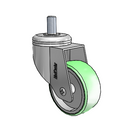 CX-03AMP-125-SW-TS02 MedCaster Swivel Caster
