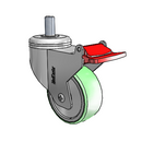CX-03AMP-125-TL-TS02 MedCaster Swivel Caster