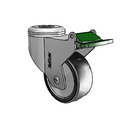 CX-03PYP-125-DL-HK01 MedCaster Swivel Caster