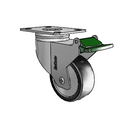 CX-03PYP-125-DL-TP13 MedCaster Swivel Caster