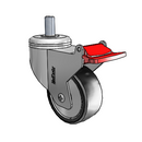 CX-03PYP-125-TL-TS02 MedCaster Swivel Caster