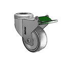 CX-03TPP-125-DL-HK01 MedCaster Swivel Caster