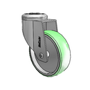 CX-04AMP-125-SW-HK01 MedCaster Swivel Caster