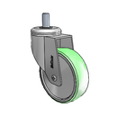CX-04AMP-125-SW-TS02-CTG MedCaster Swivel Caster