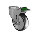 CX-04PYP-125-DL-HK01 MedCaster Swivel Caster