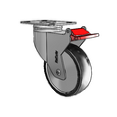 CX-04PYP-125-TL-TP13 MedCaster Swivel Caster