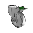 CX-04TPP-125-DL-HK01 MedCaster Swivel Caster