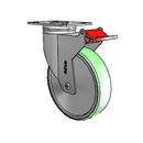 CX-05AMP-125-TL-TP13 MedCaster Swivel Caster