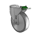 CX-05TPP-125-DL-HK01 MedCaster Swivel Caster