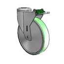CX-06AMP-125-DL-HK01 MedCaster Swivel Caster