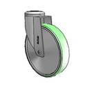 CX-06AMP-125-SW-HK01-CTG MedCaster Swivel Caster