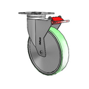 CX-06AMP-125-TL-TP13 MedCaster Swivel Caster