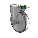 CX-06TPP-125-DL-HK01 MedCaster Swivel Caster