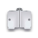 Main view of a Shepherd Casters Caster Sockets flat bracket tube socket with accepts 7/16" grip ring and formed steel it is Allows for easy caster install under part