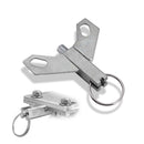 Main view of an Albion Casters Caster Hardware for 4" x 4-1/2" top plates with swivel rigs must be notched and field-Installable it is Allows easy cart steering under part