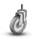 Main view of a Colson Casters 4" x 1.25" wide wheel Swivel caster with 1/2"-13 x 1-1/2" stud, without a brake, Performa wheel and 300 lb. capacity part