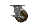 D4.05109.334 HT DTBRK7 SS Colson Stainless Steel Swivel Caster