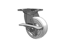 D4.05109.539 WN DTBRK3 SS WB29 SEAL Colson Stainless Steel Swivel Caster