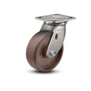 Stainless 5"x2" Thermo Hi-Temp Precision Ball Bearing Caster with 4"x4.5" Plate