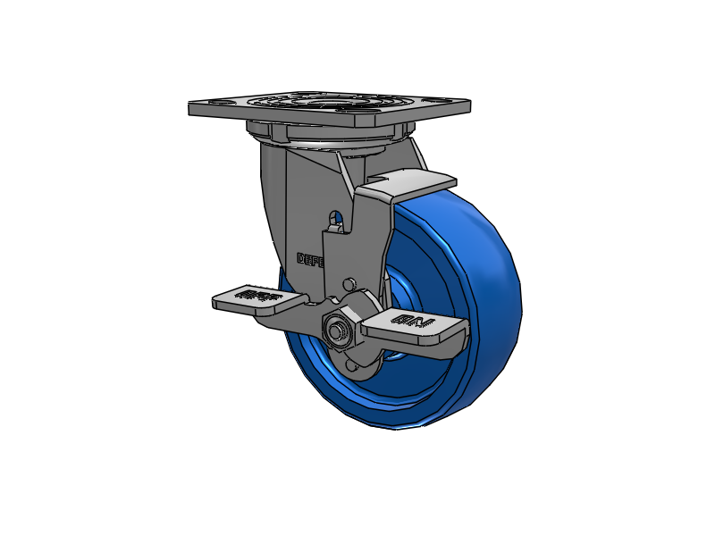D4.05109.935 KW DTBRK7 SS SEAL Colson Stainless Steel Swivel Caster