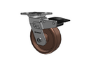 D4.06109.834 HT DTBRK4 SS- Colson Stainless Steel Swivel Caster