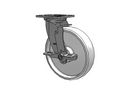 D4.08109.534 WN DTBRK7 SS Colson Stainless Steel Swivel Caster