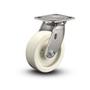 Stainless 5"x2" Hi-Temp Retort Roller Bearing Caster with 4"x4.5" Plate