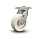 Stainless 4"x2" Hi-Temp Retort Precision Ball Bearing Caster with 4"x4.5" Plate