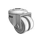 DW-02GRP-100-SW-HK01 MedCaster Swivel Caster