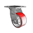 E4.04169.949.7 Colson Swivel Caster