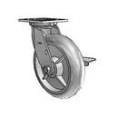 E4.08169.571 BRK3 Colson Swivel Caster