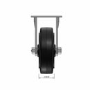 6"x2" Rubber-on-Iron Wheel Rigid Caster