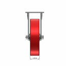 8"x2" Polyurethane-on-Iron Wheel Rigid Caster