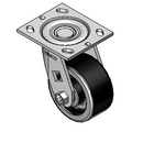 4"x2" Polypropylene HD Delrin Bearing Caster with 4"x4.5" Plate