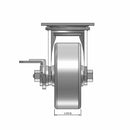 5"x2" Cast Iron Wheel Side CAM Locking Swivel Caster