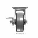 5"x2" TPR Wheel Side CAM Locking Swivel Caster