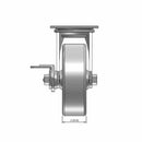 6"x2" Cast Iron Wheel Side CAM Locking Swivel Caster