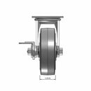 6"x2" TPR Wheel Side CAM Locking Swivel Caster