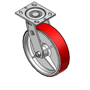 ES8X2MOPB Pemco Swivel Caster