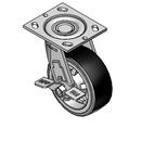 ESRS5X2PKTP8TBK Pemco Swivel Caster