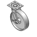 ESRS8X2CIRTBK Pemco Swivel Caster