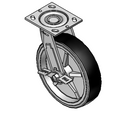 ESRS8X2PKTP8TBK Pemco Swivel Caster
