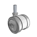 GT-02TPO-200-SW-TS06 MedCaster Swivel Caster