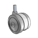 GT-03TPO-200-SW-TS02 MedCaster Swivel Caster