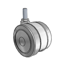 GT-03TPO-200-SW-TS06 MedCaster Swivel Caster