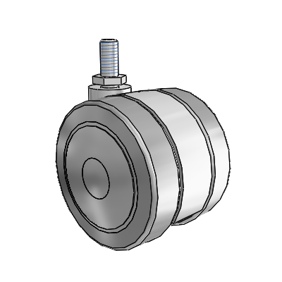GT-03TPO-200-SW-TS24 MedCaster Swivel Caster