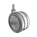 GT-04TPO-200-SW-TS06 MedCaster Swivel Caster