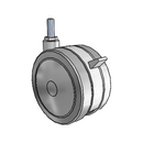GT-04TPO-200-TB-TS06 MedCaster Swivel Caster
