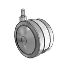 GT-05TPO-200-SW-GR01 MedCaster Swivel Caster