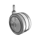 GT-05TPO-200-SW-GR02 MedCaster Swivel Caster